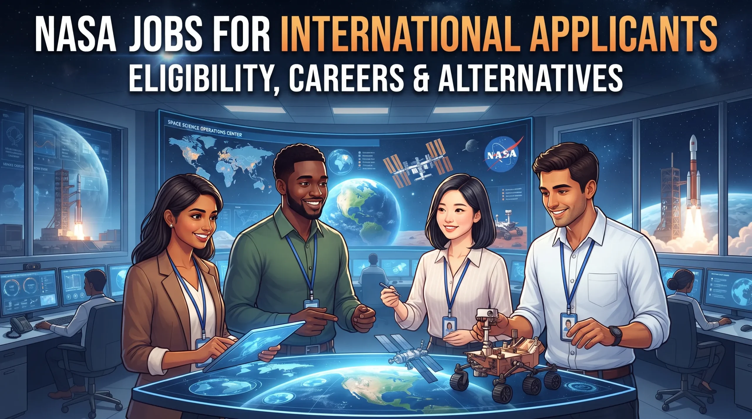 NASA Jobs for International Applicants: Eligibility, Careers and Alternatives