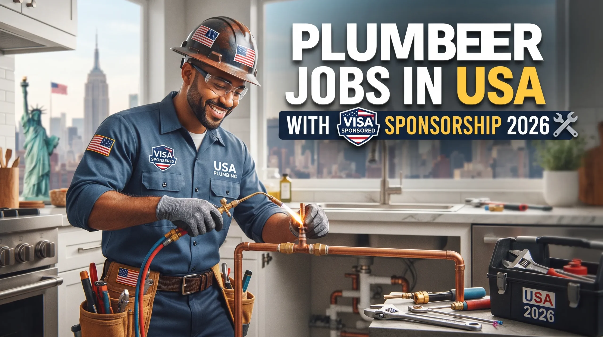 Plumber Jobs in USA with Visa Sponsorship