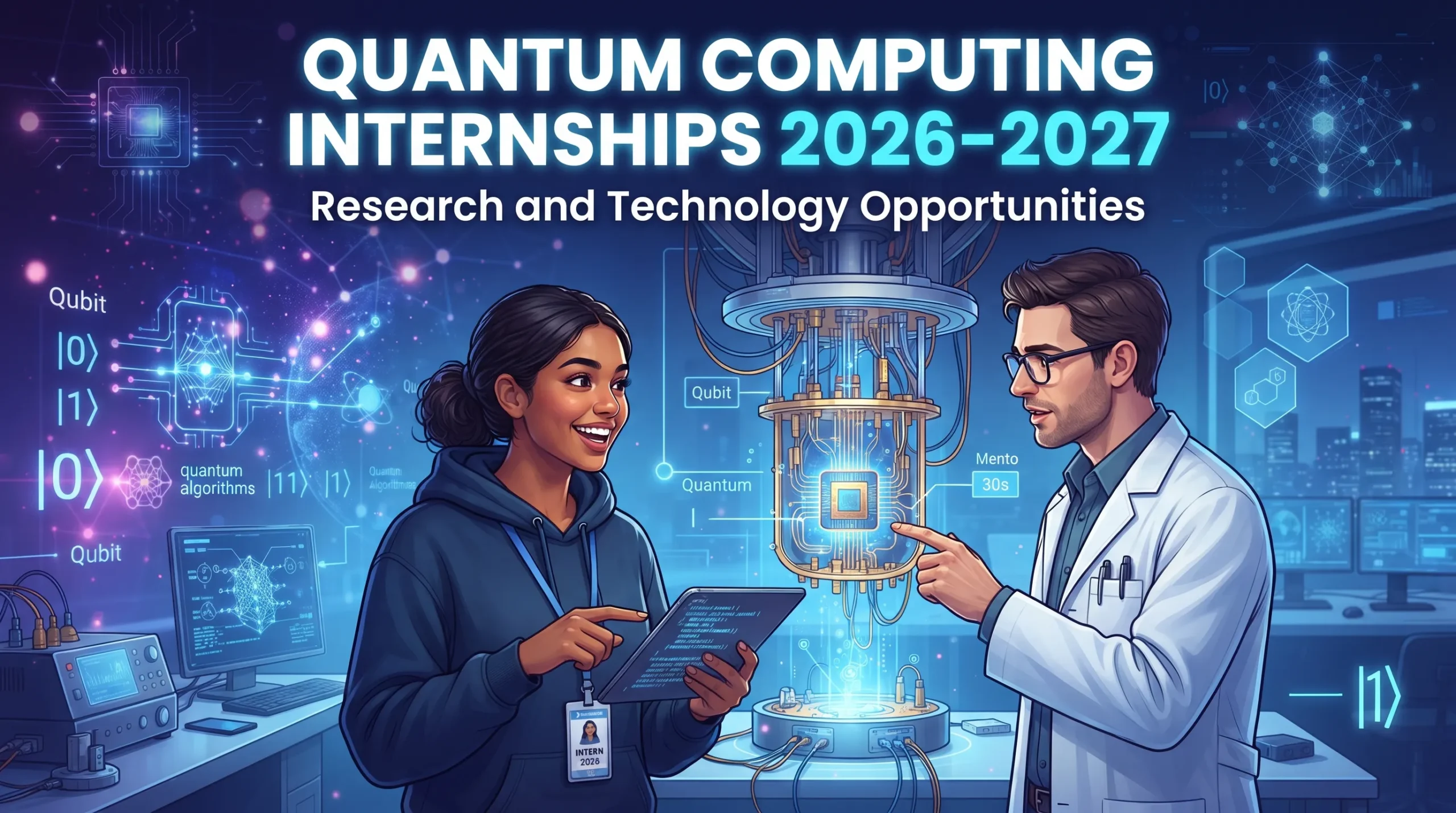 Quantum Computing Internships 2026–2027: Research and Technology Opportunities