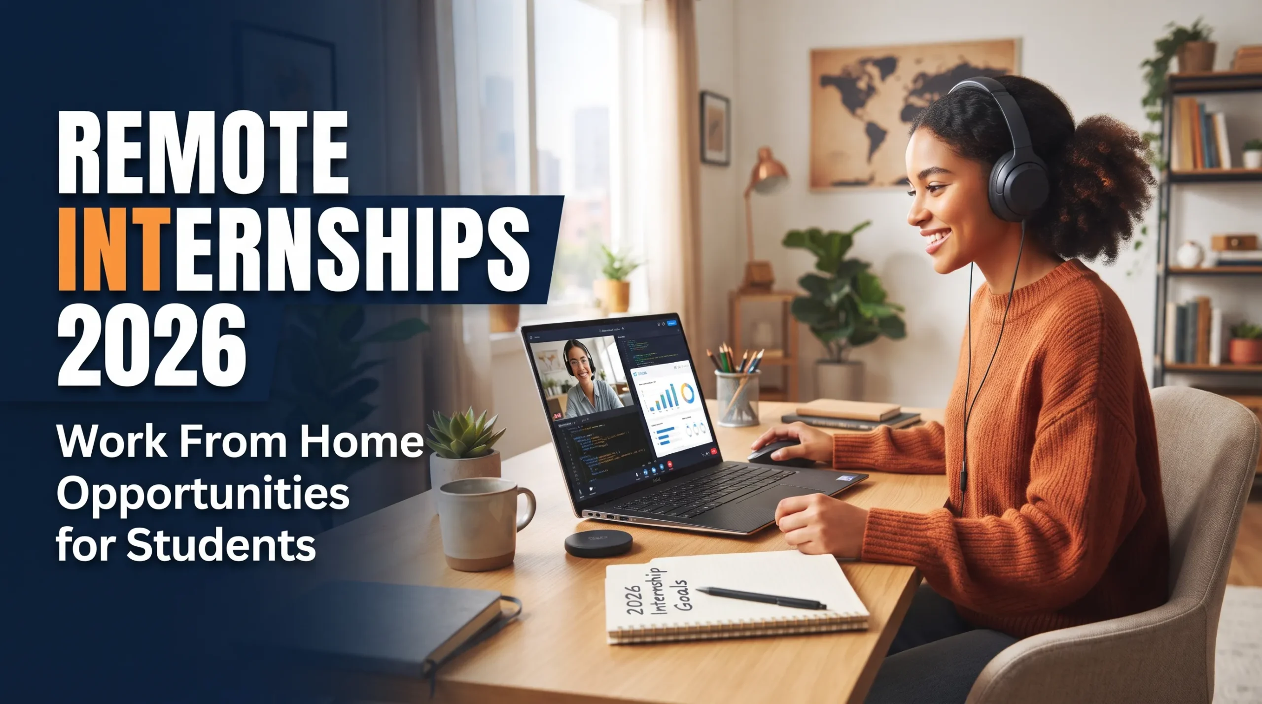 Remote Internships 2026: Work From Home Opportunities for Students