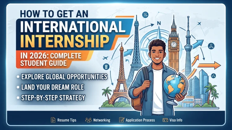 How to Get an International Internship in 2026: Complete Student Guide