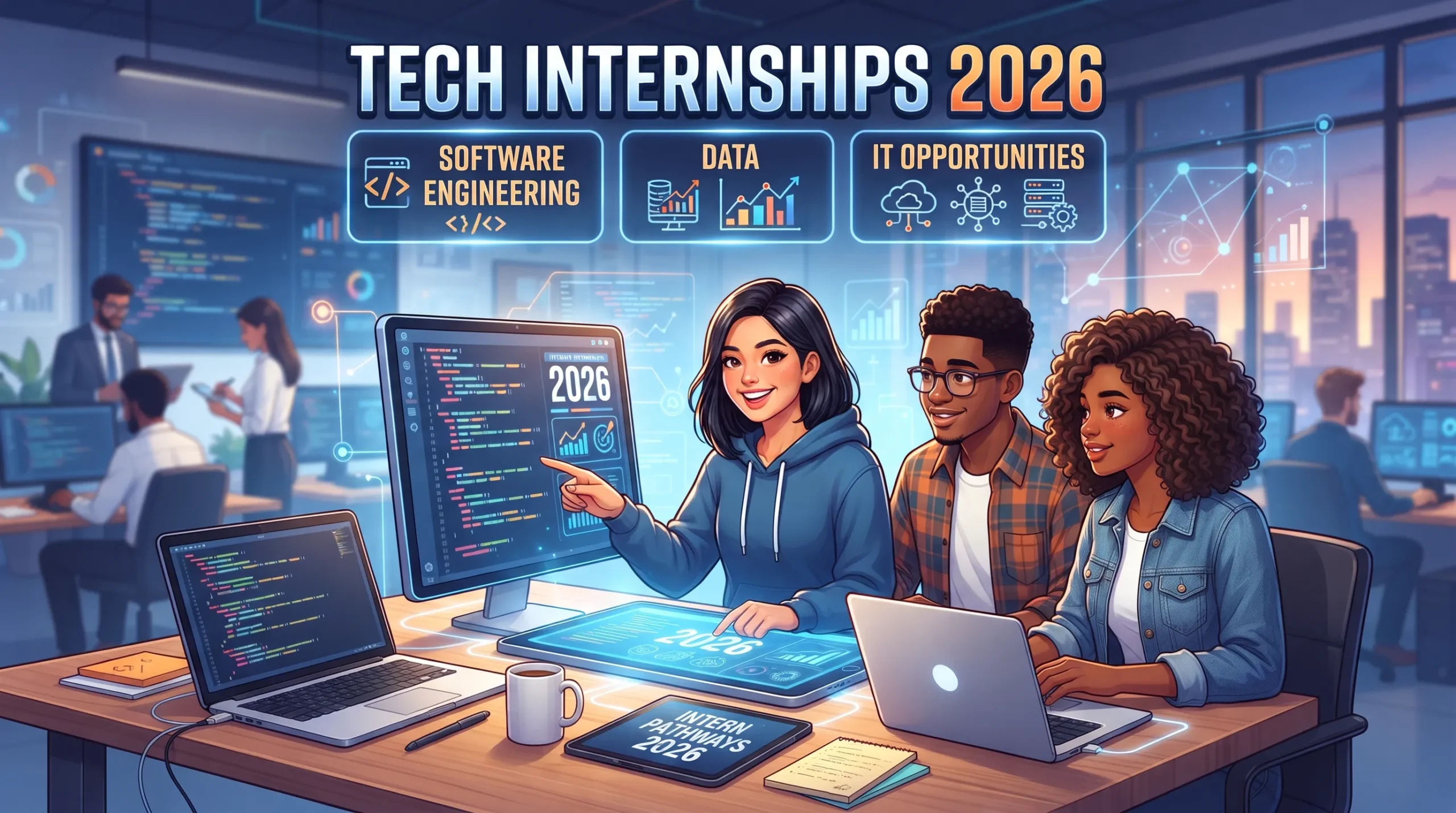 Tech Internships 2026: Software Engineering, Data and IT Opportunities