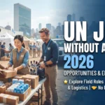 UN Jobs Without a Degree 2026: International Opportunities, Requirements and How to Apply