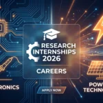 Electrical Engineering Research Internships