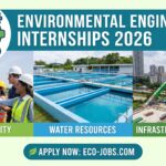 Environmental Engineering Internships 2026: Sustainability, Water and Infrastructure Careers