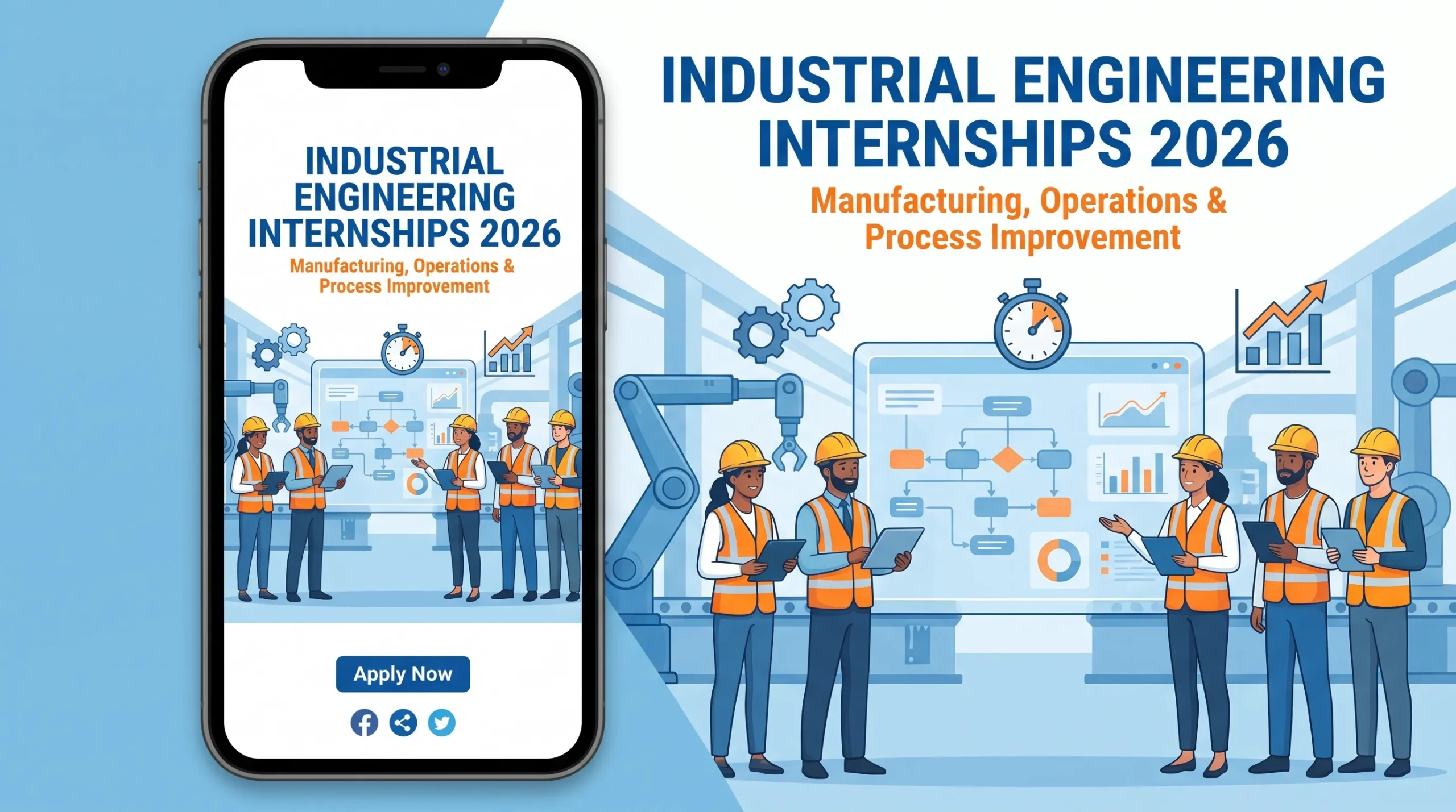Industrial Engineering Internships 2026: Manufacturing, Operations and Process Improvement
