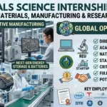 Materials Science Internships