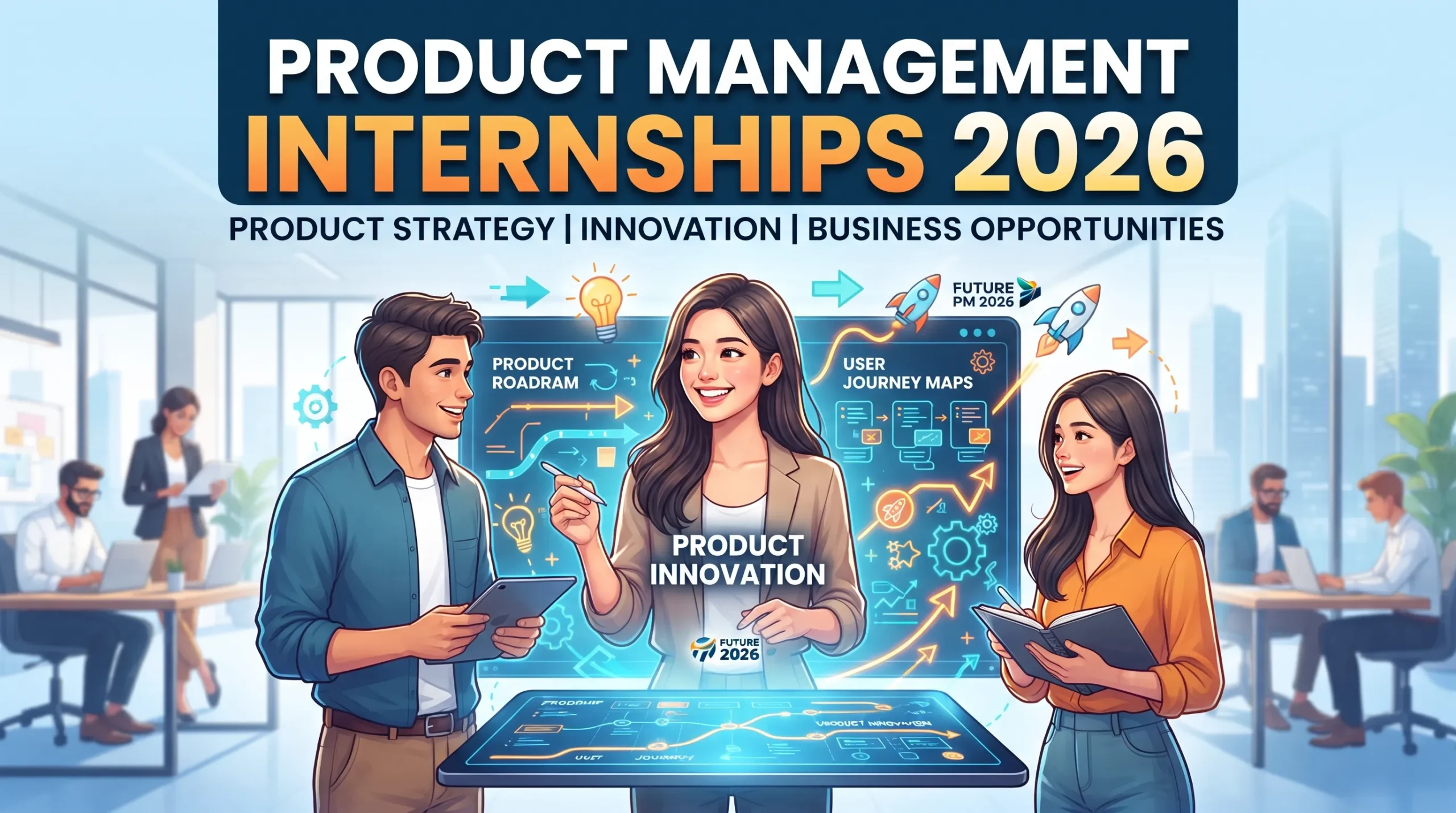 Product Management Internships 2026: Product Strategy, Innovation and Business Opportunities