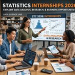 Statistics Internships 2026: Data Analysis, Research and Business Opportunities